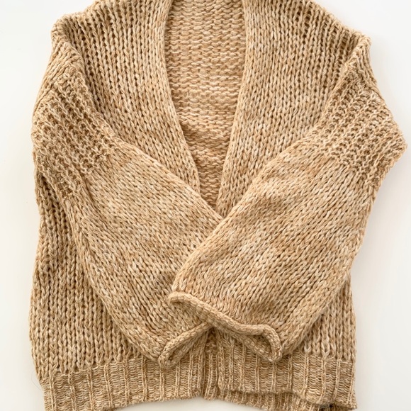 FREE PEOPLE Home Town Balloon Sleeve Cardigan M - Picture 14 of 16